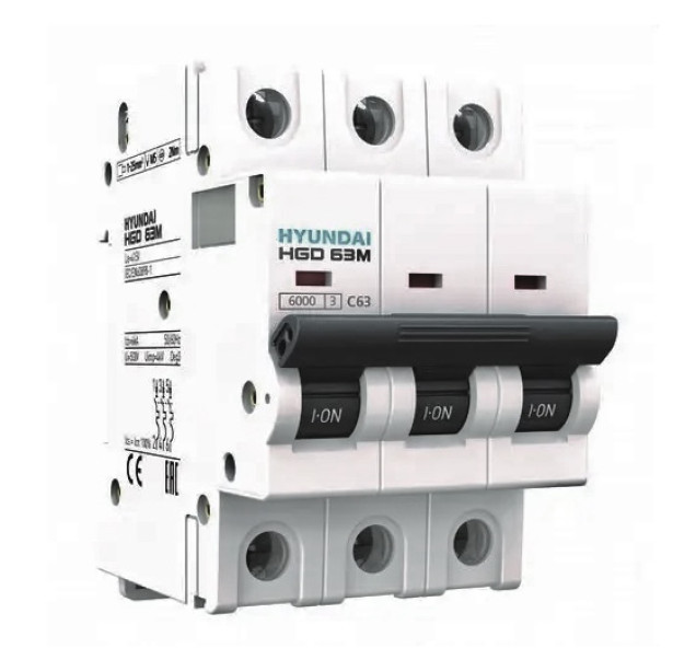 Автоматичний вимикач MCB (HGD63S3PMCS0000C00010)