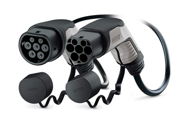 Кабель зарядний EV-T2G3PC-3AC32A-4,0M6,0ESBK01 (1623509)